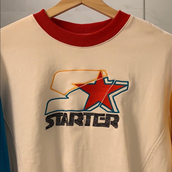 NWT Starter cropped Sweatshirt - Picture 5 of 10